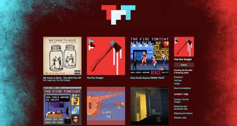 The Fire Tonight Bandcamp page
